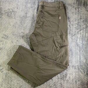 Magellan Mens Pants 36x32 Stain Release Outdoor Heritage Dark Shadow